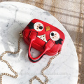 summer cartoon single shoulder bags for girls red cute hand carry bag